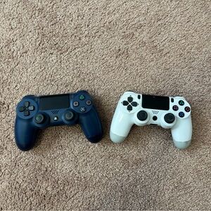 Two PS4 Controllers